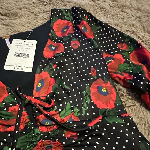 FREE PEOPLE DRESS NWT SIZE 2 / XS - Picture 8 of 14